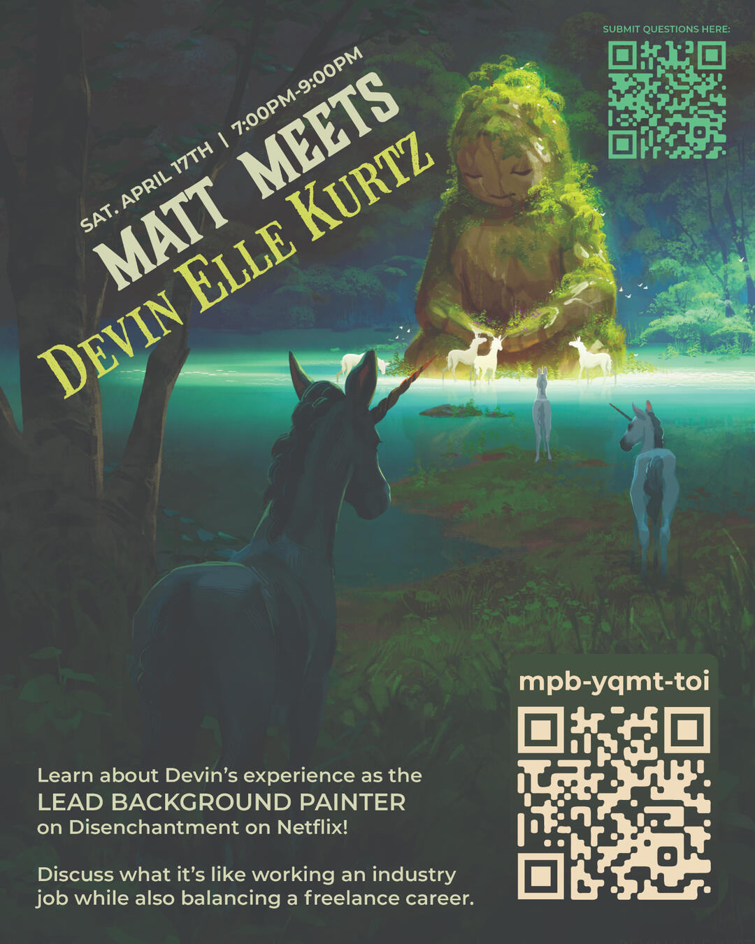Poster Design for Matt Meets Series