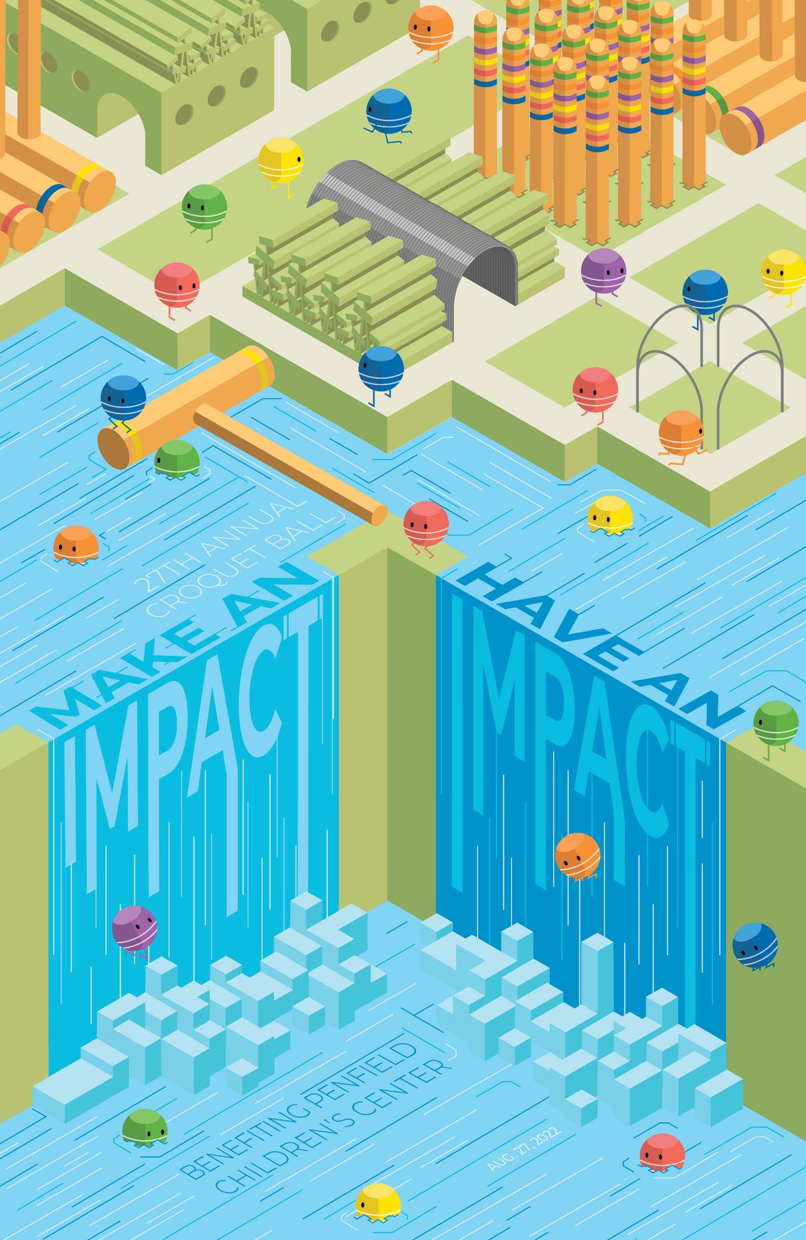 Penfield Children&#39;s Center: Croquet Ball