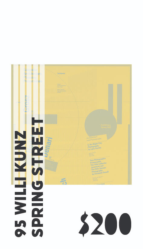 95 Willi Kunz Spring Street